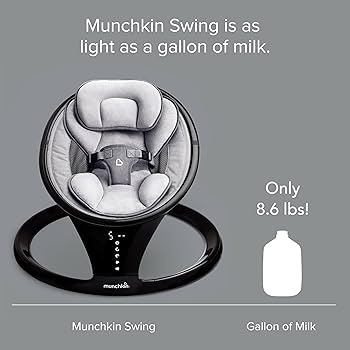 Amazon.co.jp: munchkin マンチキン 電動ベビースウィング